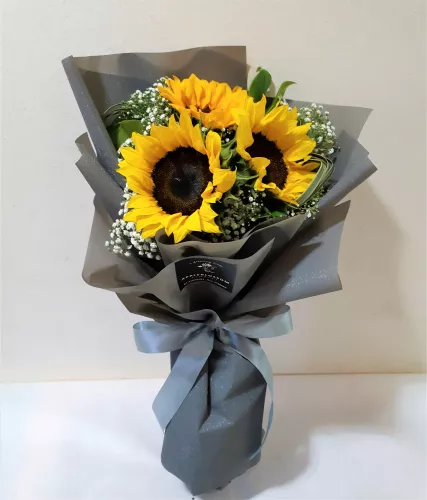 Sunflower Bouquet (3 Stalks)