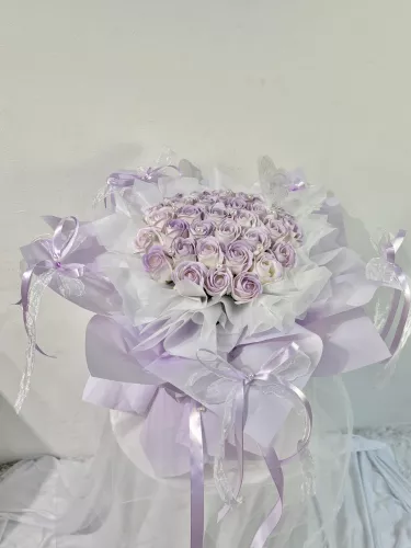 33 Stalks Ballet Style Soap Flower Bouquet