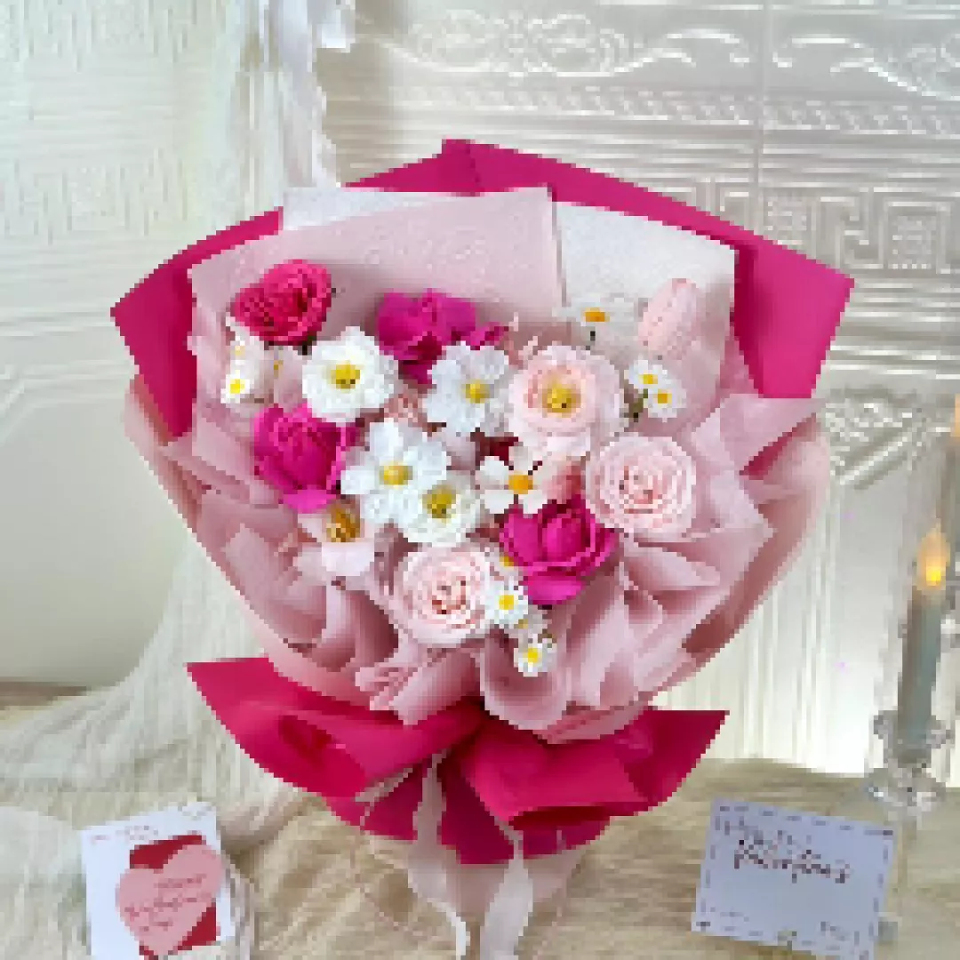 [Valentine's Day 2026]12 stalks Soap Flower Bouquet (VS04)