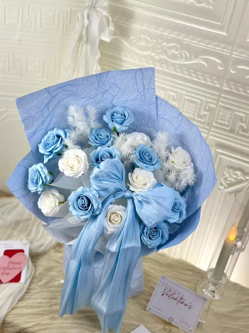 [Valentine's Day 2026]15 stalks Soap Flower Bouquet (VS05)