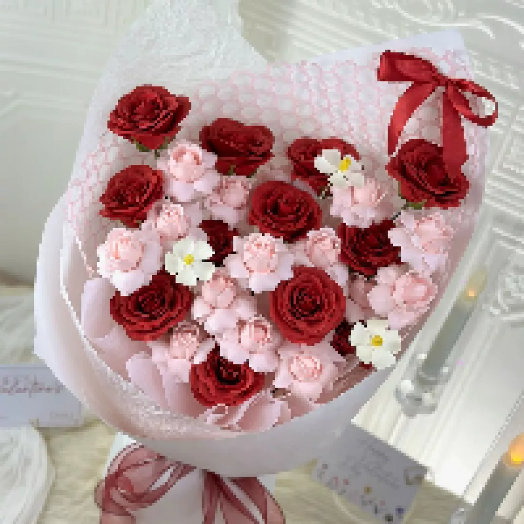 [Valentine's Day 2026]12 stalks Soap Flower Bouquet (VS06)