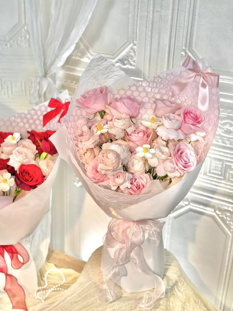 [Valentine's Day 2026] 9 stalks Fresh Flower Bouquet (VF02)