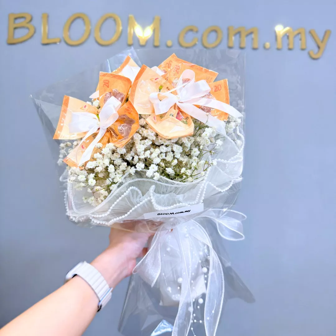 Vday Money Bouquet 01