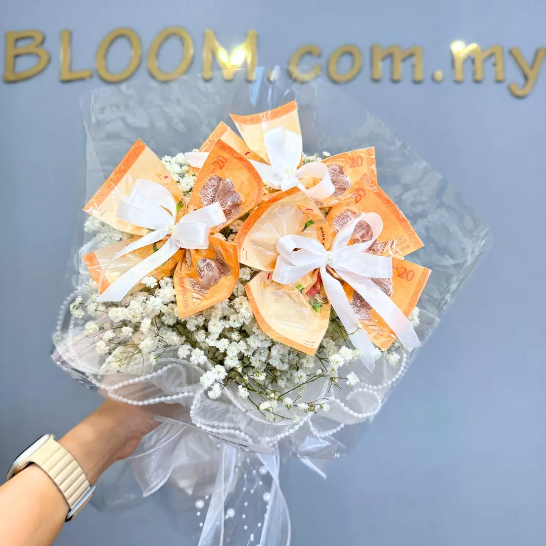 Vday Money Bouquet 01