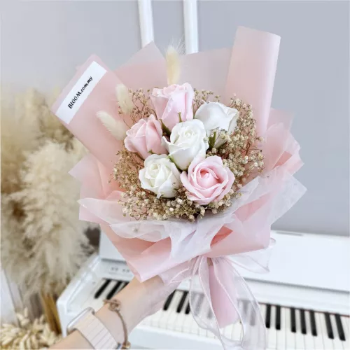  Valentine Soap Bouquet 02