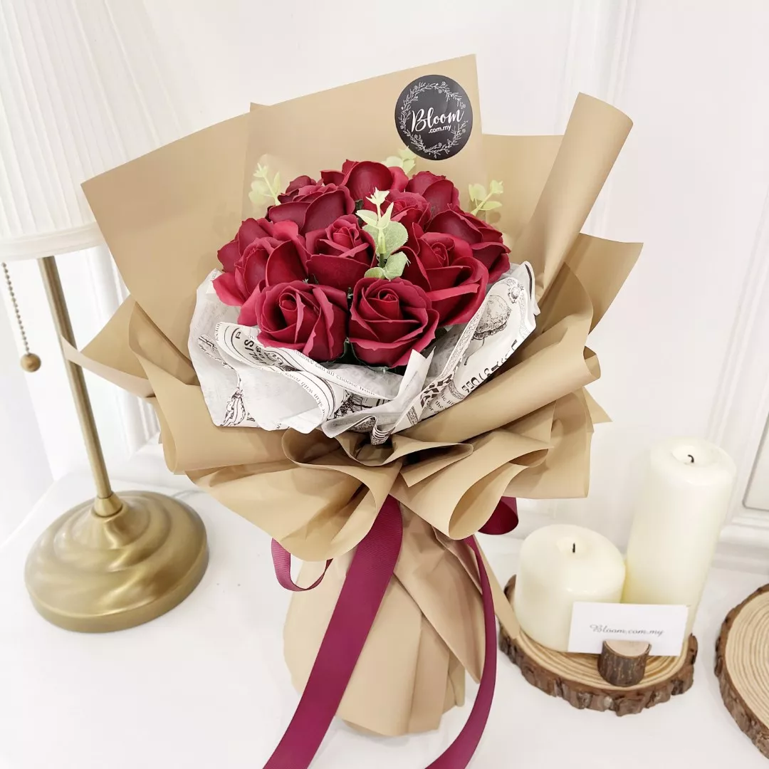  Valentine Soap Bouquet 05