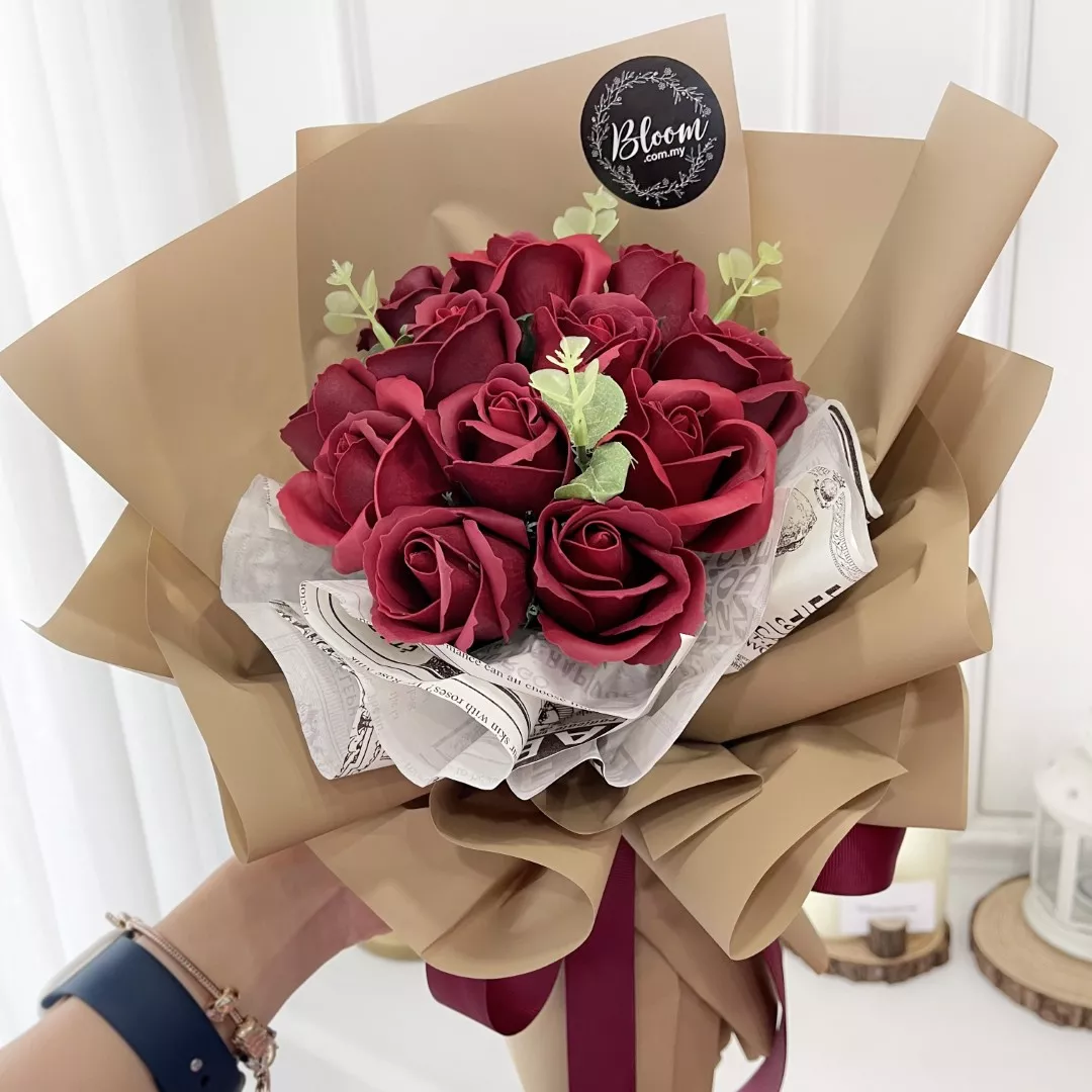  Valentine Soap Bouquet 05