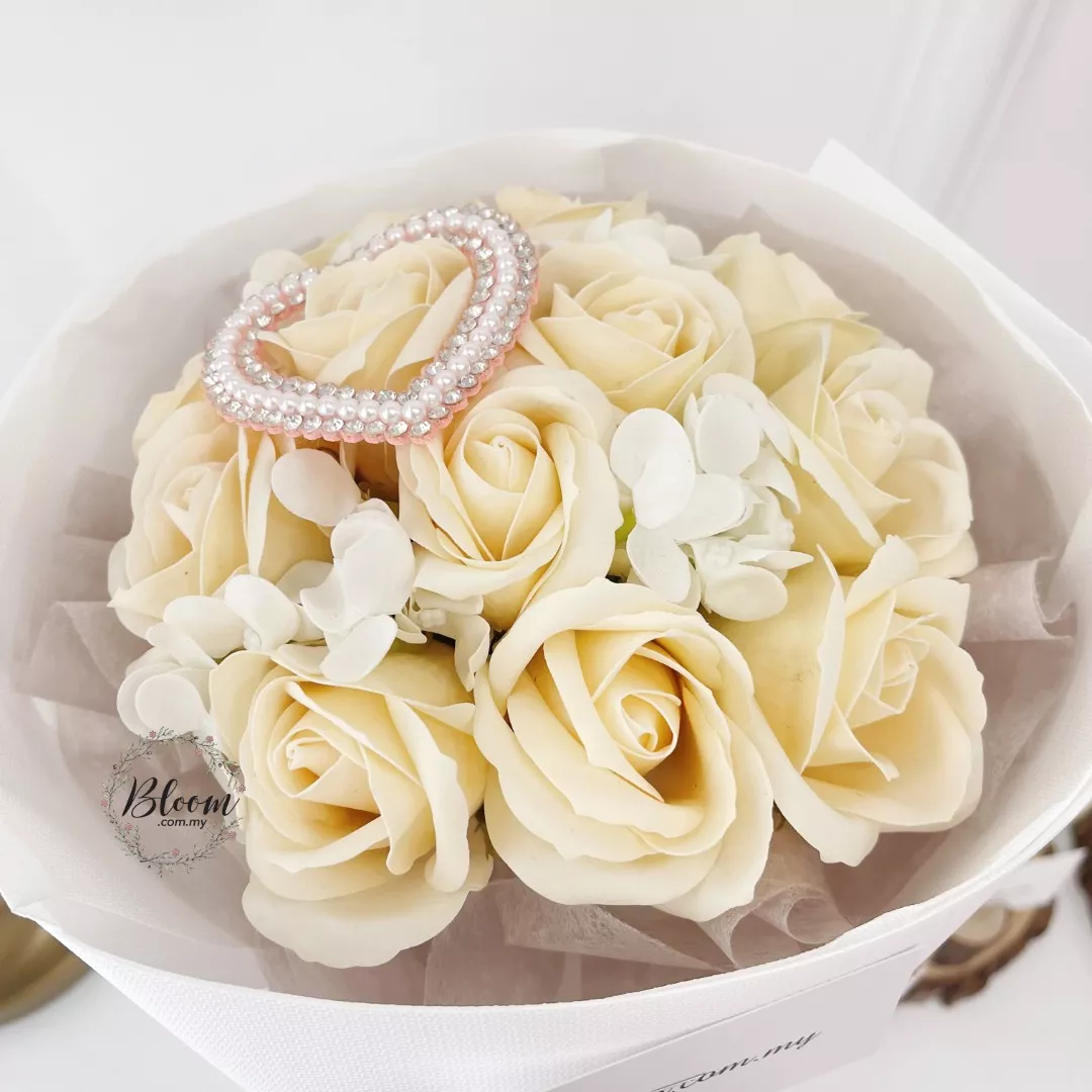  Valentine Soap Bouquet 06