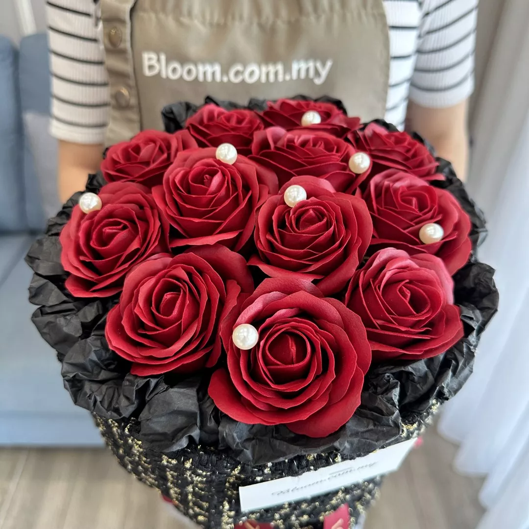  Valentine Soap Bouquet 09