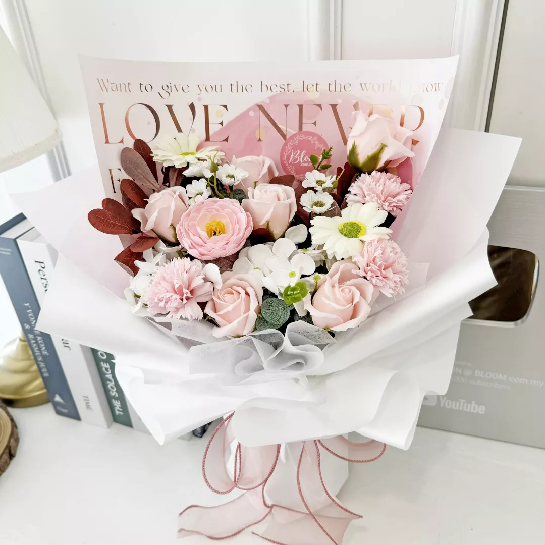  Valentine Soap Bouquet 14