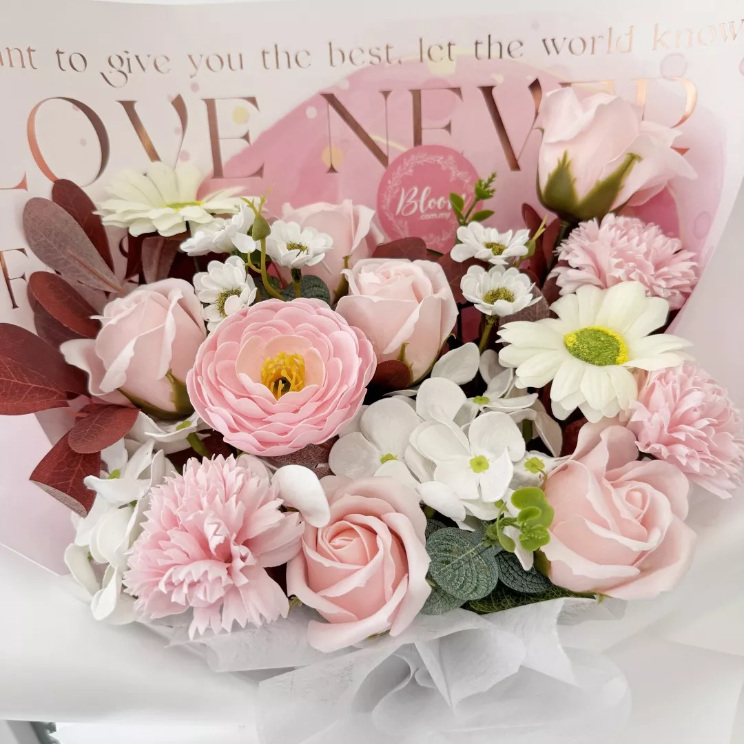  Valentine Soap Bouquet 14