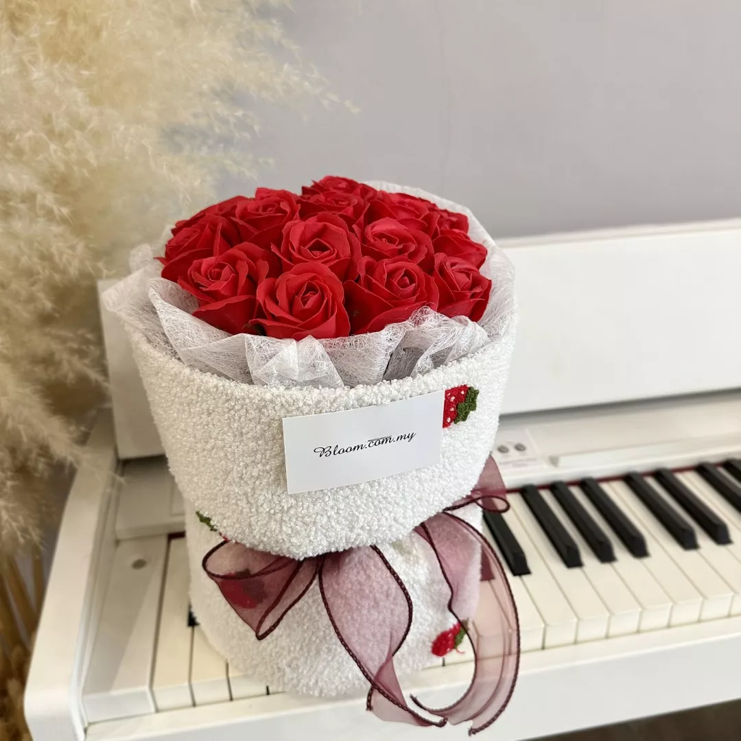  Valentine Soap Bouquet 15