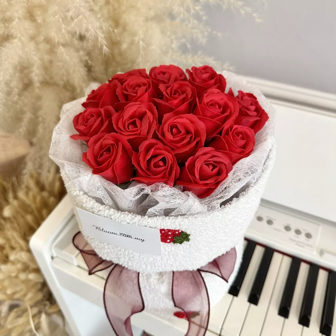  Valentine Soap Bouquet 15