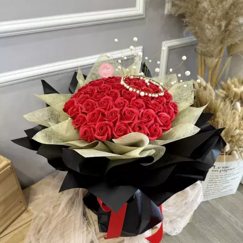  Valentine Soap Bouquet 19