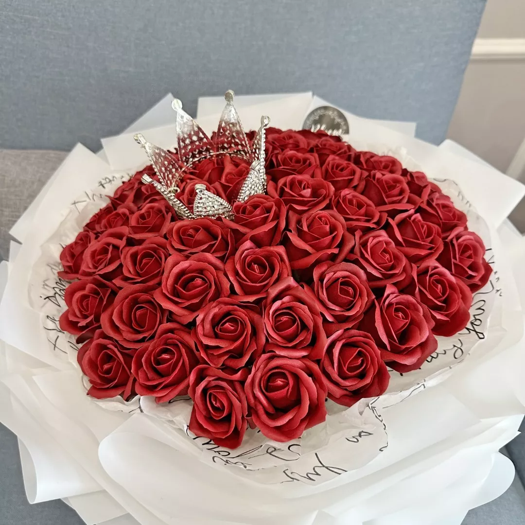  Valentine Soap Bouquet 20