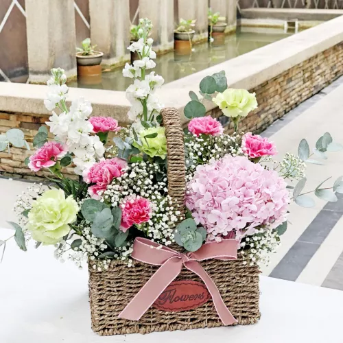 Flower Basket 12
