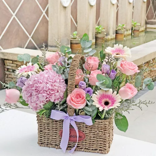 Flower Basket 16