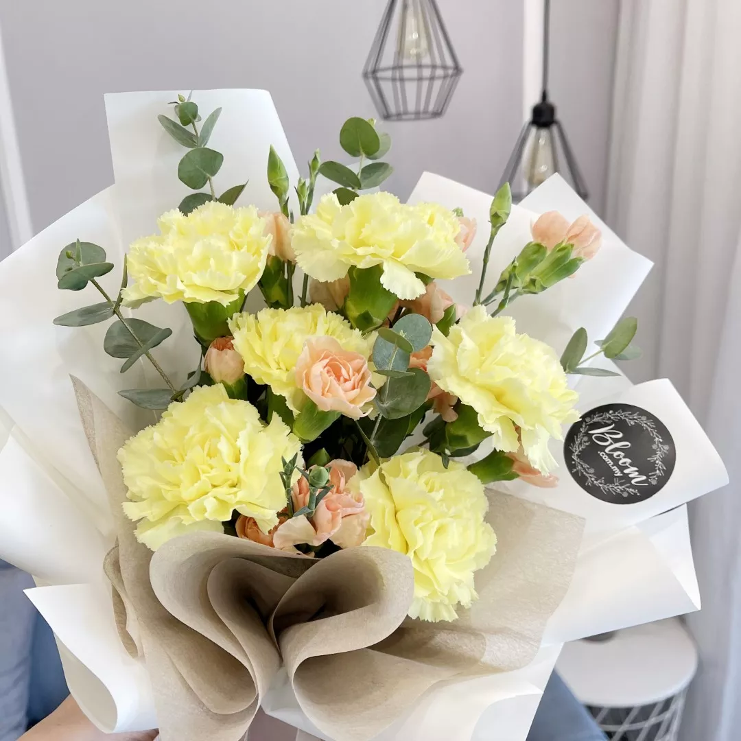 Carnation Hand Bouquet 04