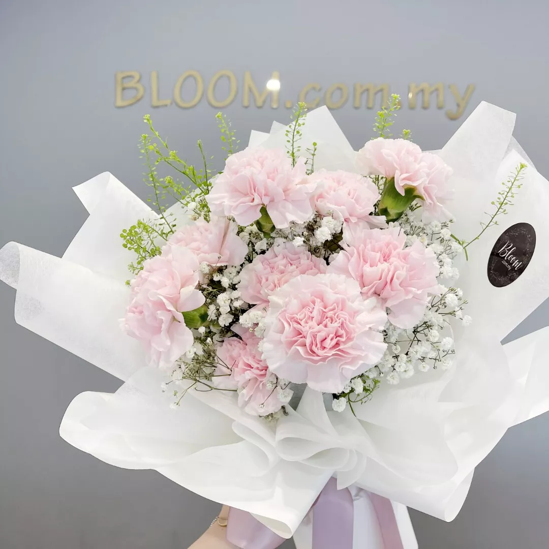 Carnation Hand Bouquet 13