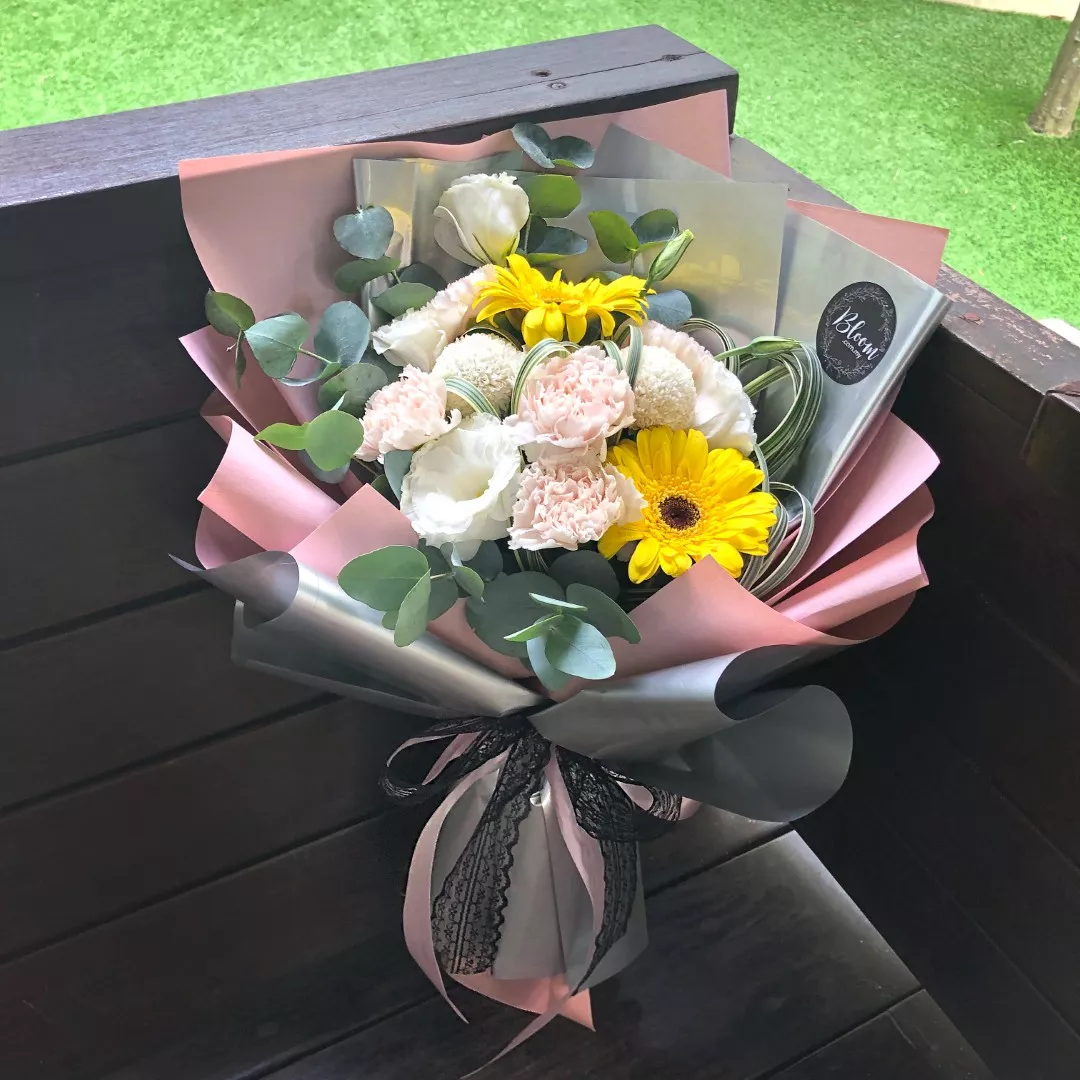 Carnation Hand Bouquet 16