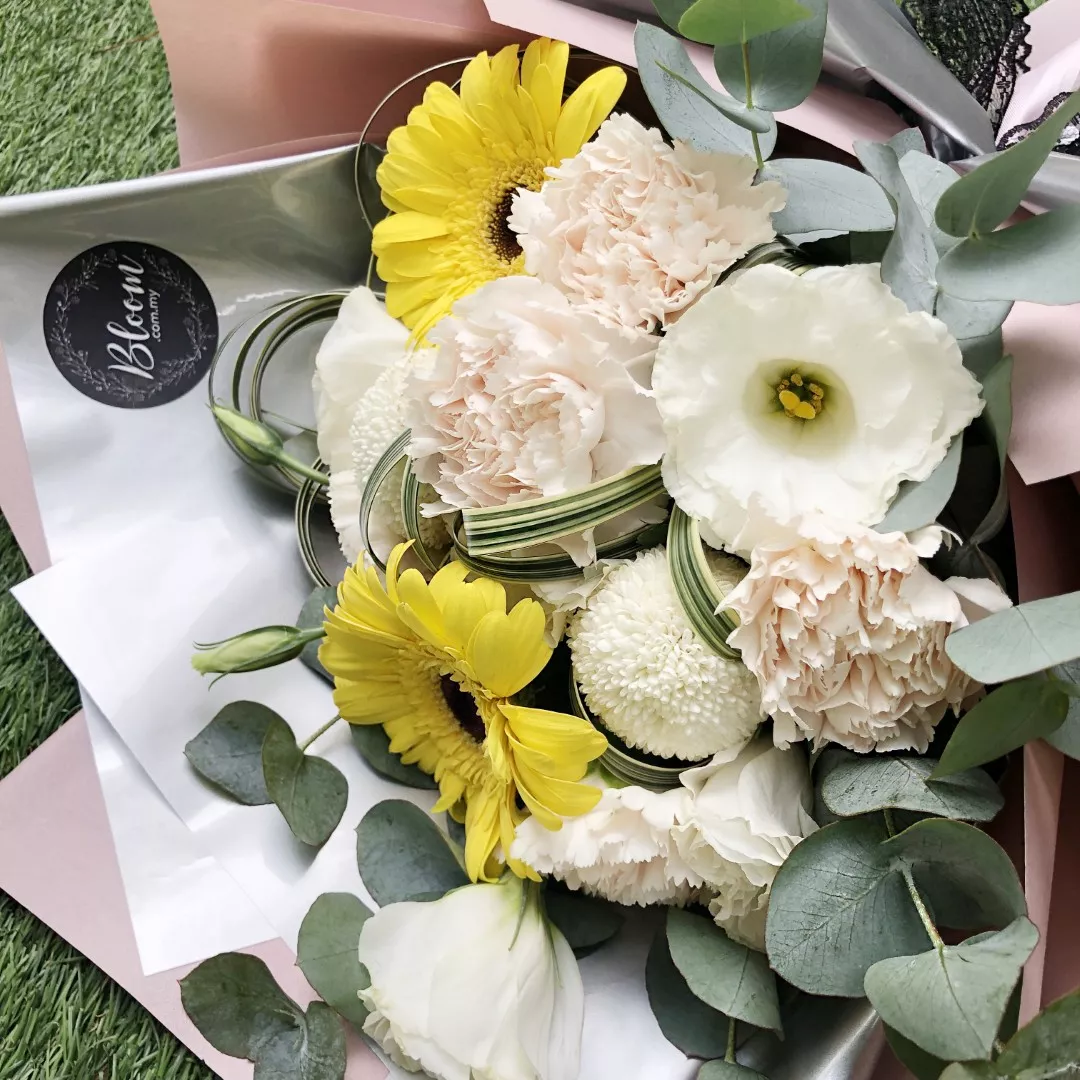 Carnation Hand Bouquet 16