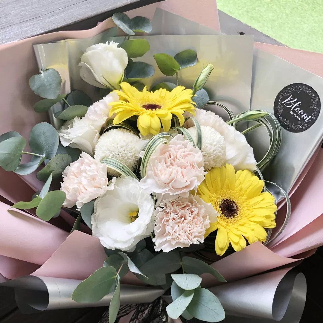 Carnation Hand Bouquet 16