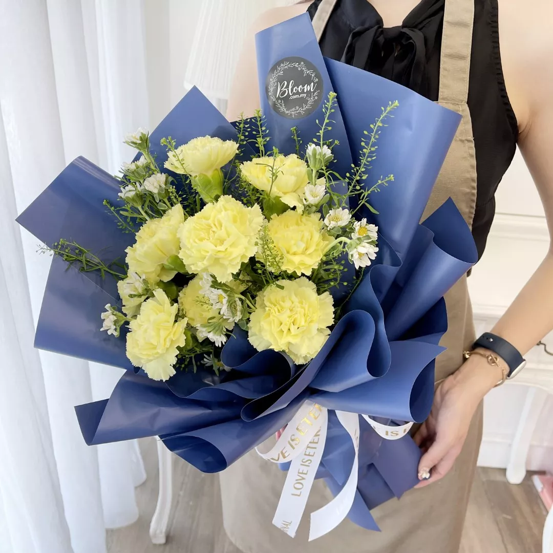 Carnation Hand Bouquet 19