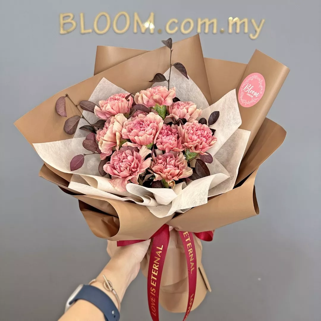 Carnation Hand Bouquet 30