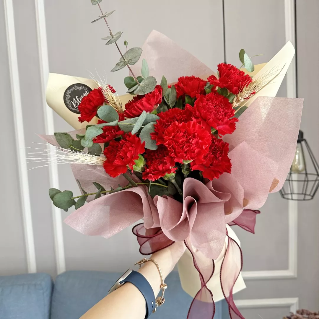 Carnation Hand Bouquet 31