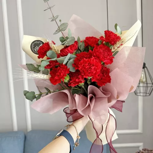 Carnation Hand Bouquet 31