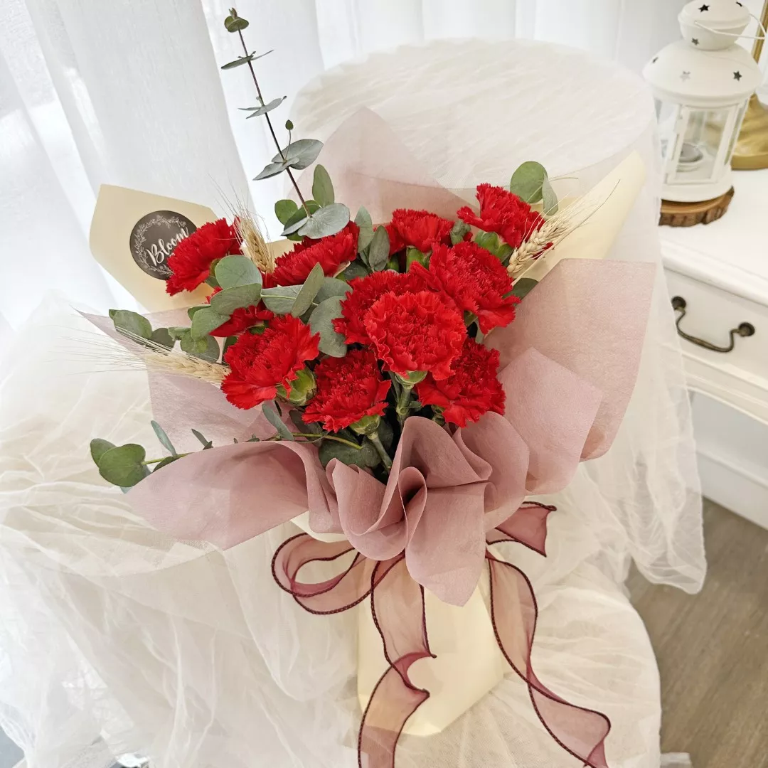 Carnation Hand Bouquet 31