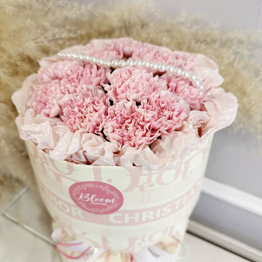 Carnation Hand Bouquet 32