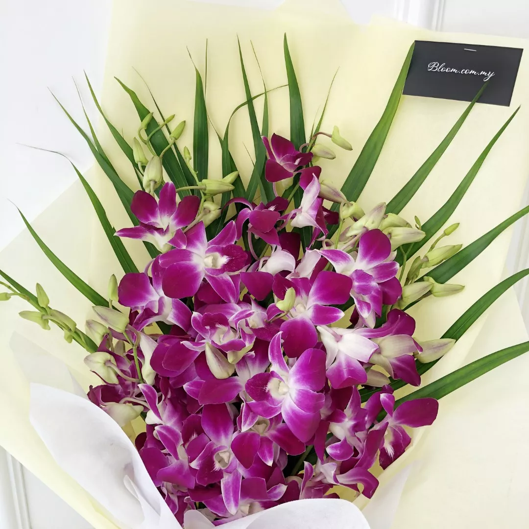 Orchid Hand Bouquet 03