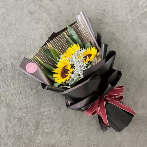 Sunflower Hand Bouquet 05
