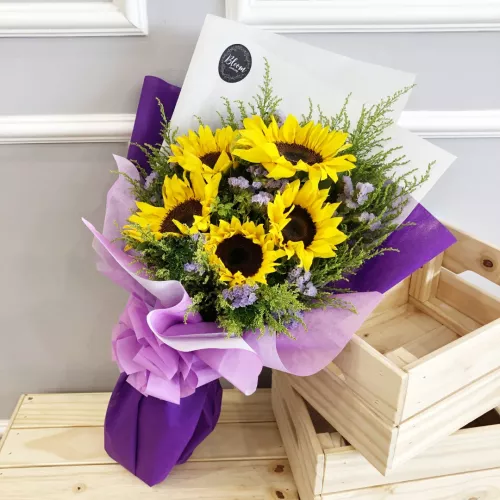 Sunflower Hand Bouquet 06