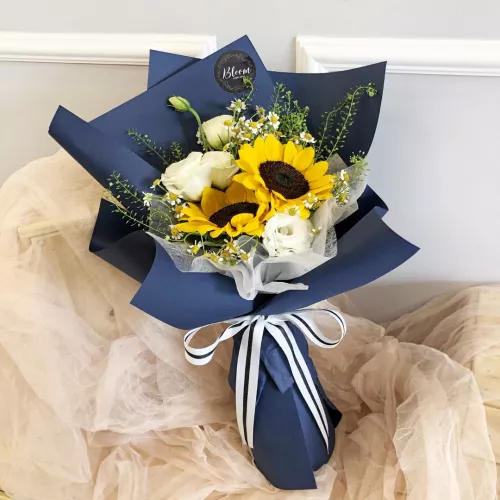 Sunflower Hand Bouquet 11