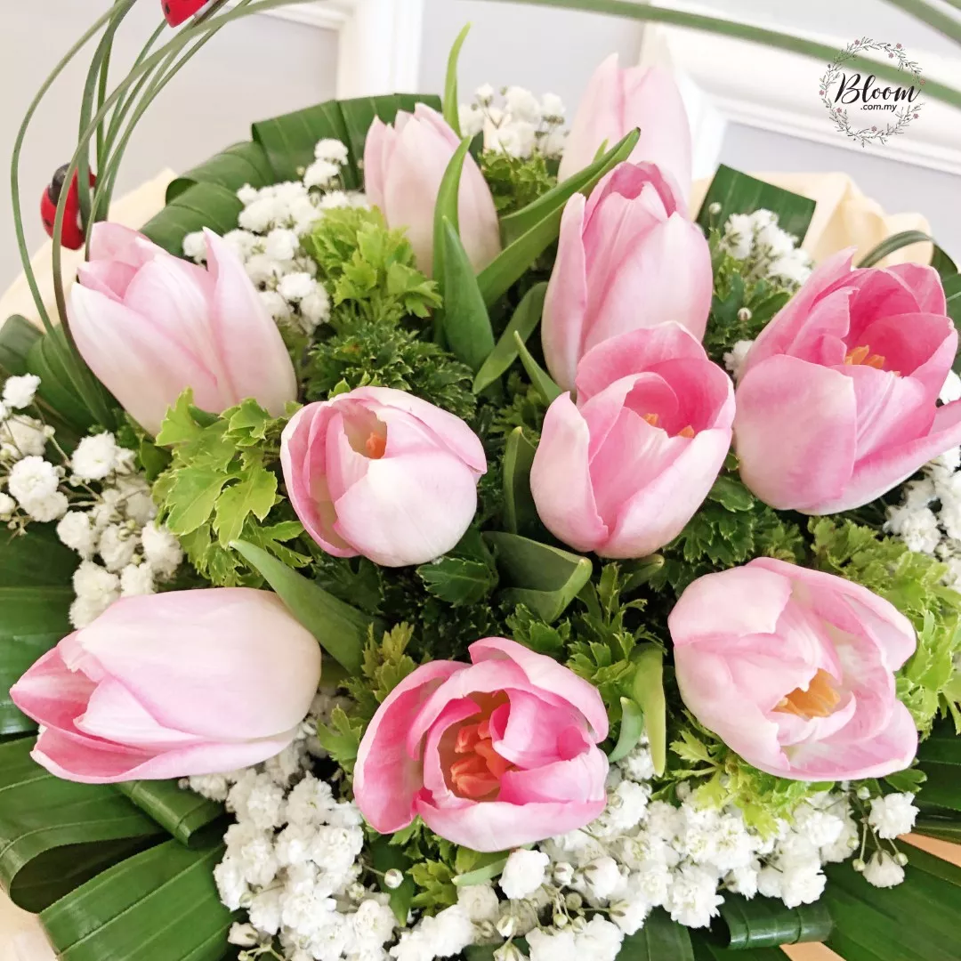 Tulip Hand Bouquet 04