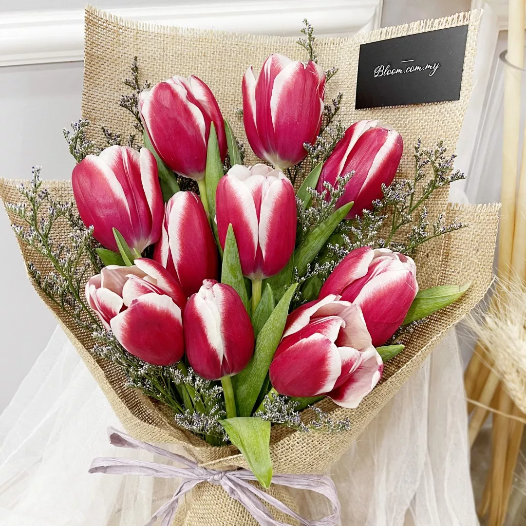 Tulip Hand Bouquet 10