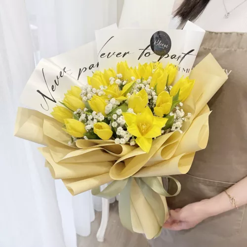 Tulip Hand Bouquet 15
