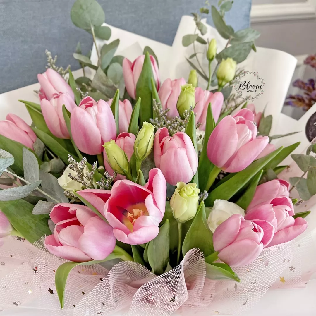 Tulip Hand Bouquet 22
