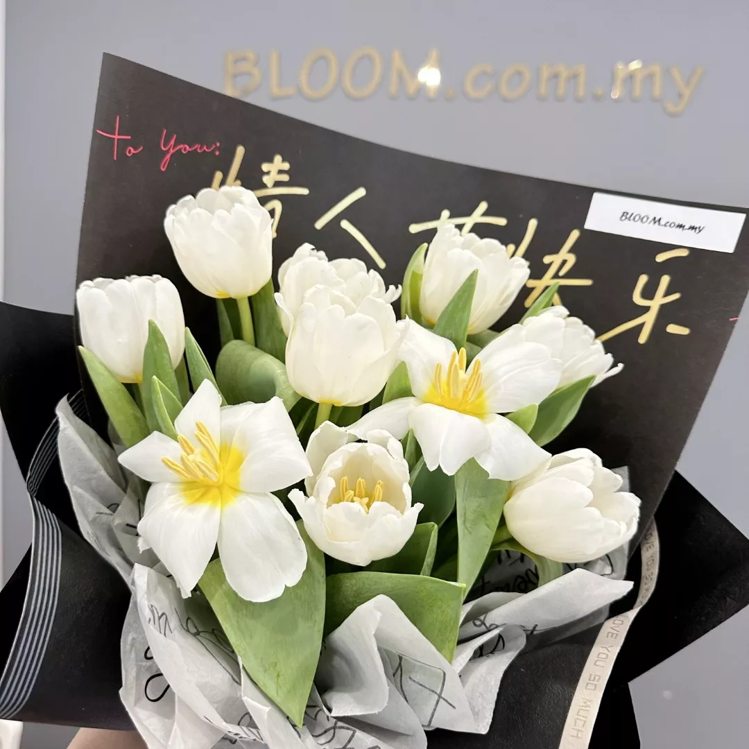 Tulip Hand Bouquet 28