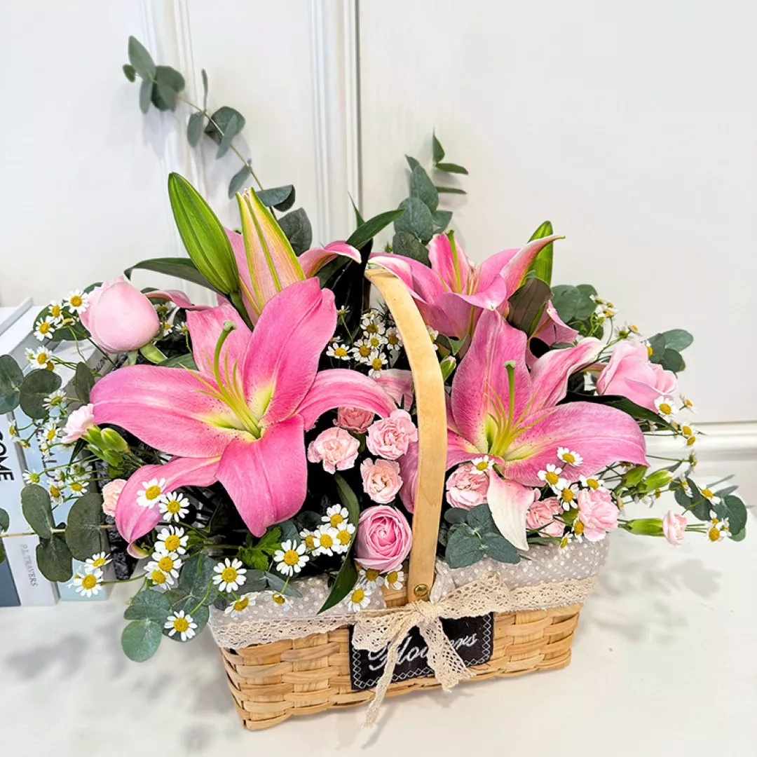 Mother’s Day Flower Basket 05