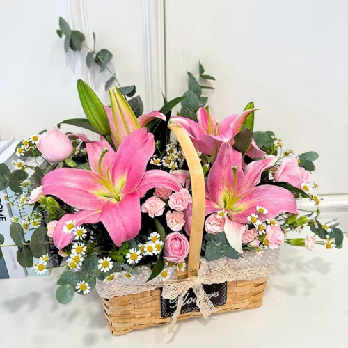 Mother’s Day Flower Basket 05
