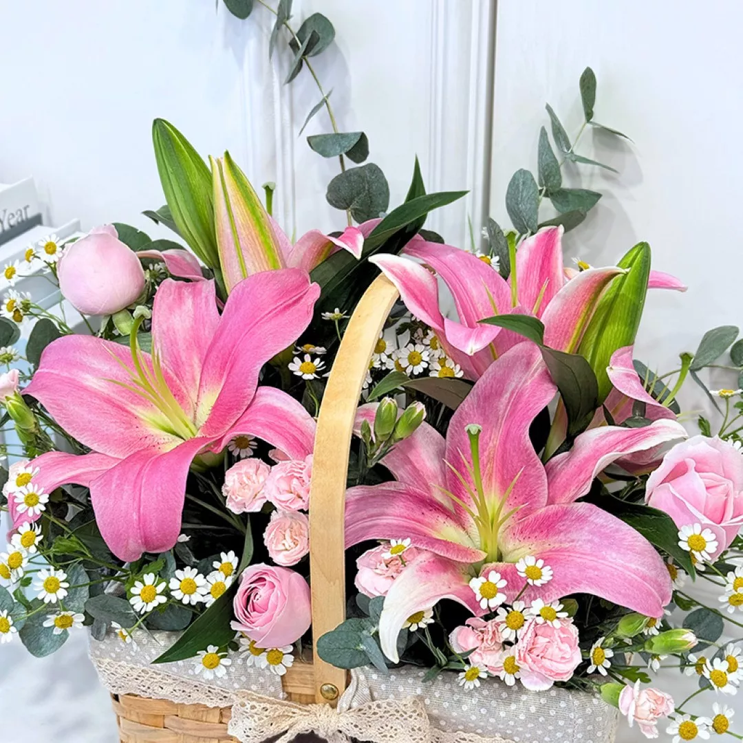 Mother’s Day Flower Basket 05