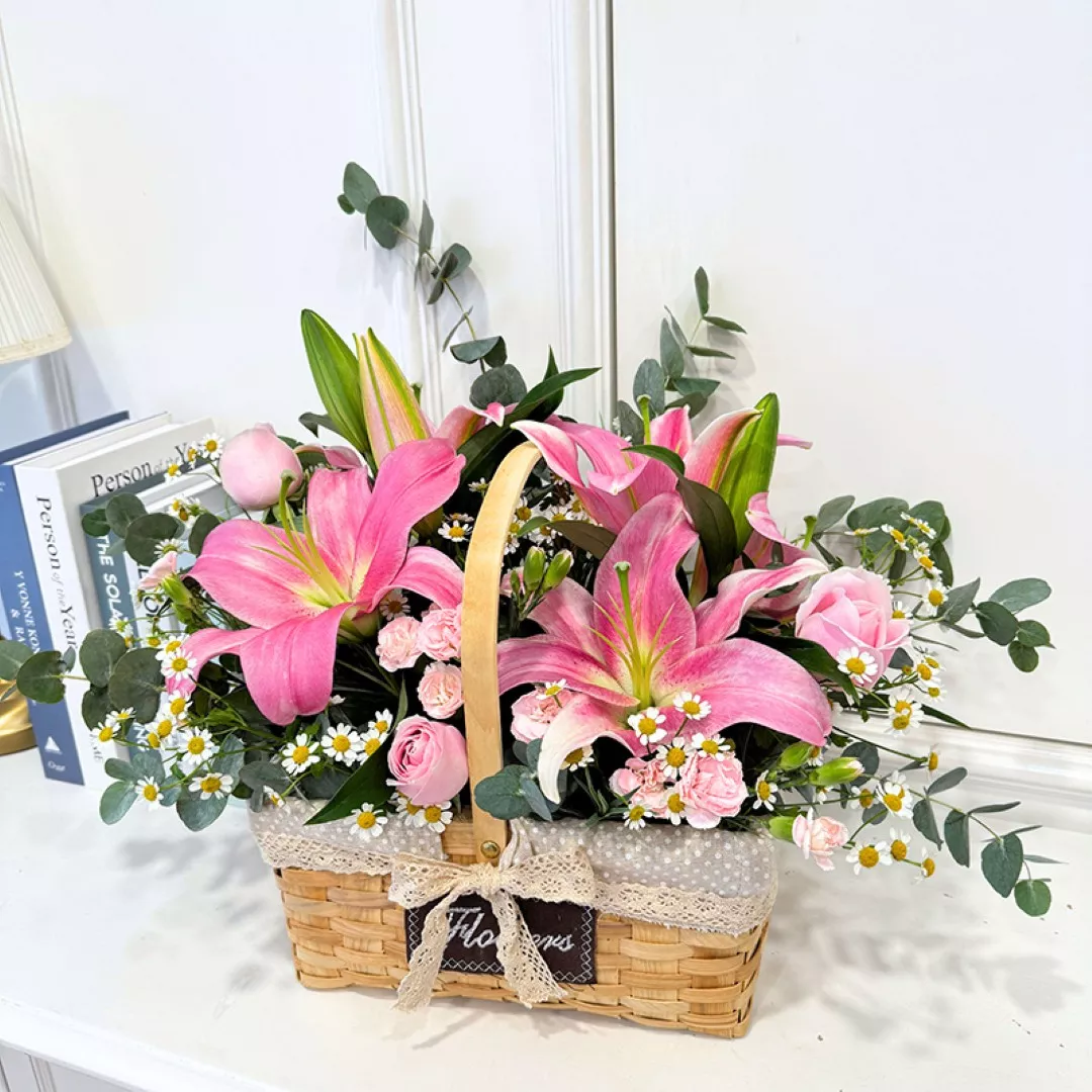 Mother’s Day Flower Basket 05