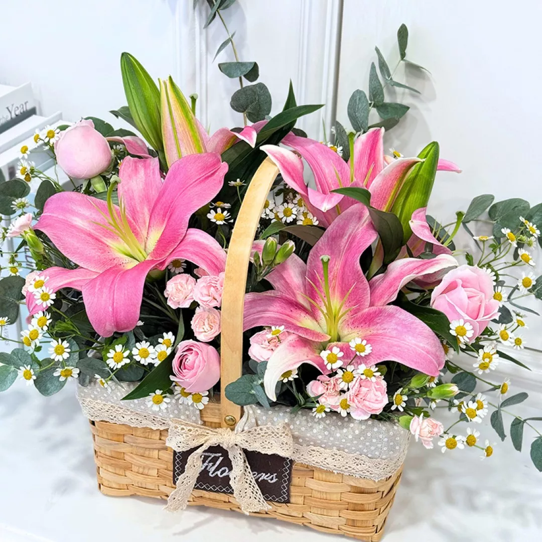 Mother’s Day Flower Basket 05