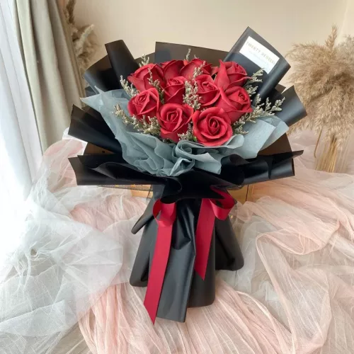 Victoria Soap Flower Bouquet