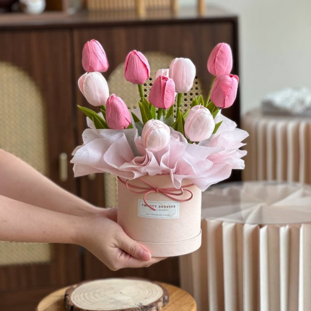 Aurora Soap Tulips Box
