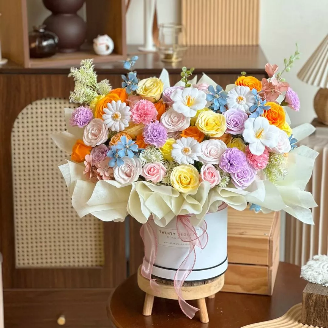 Casabella Soap Flowers Box