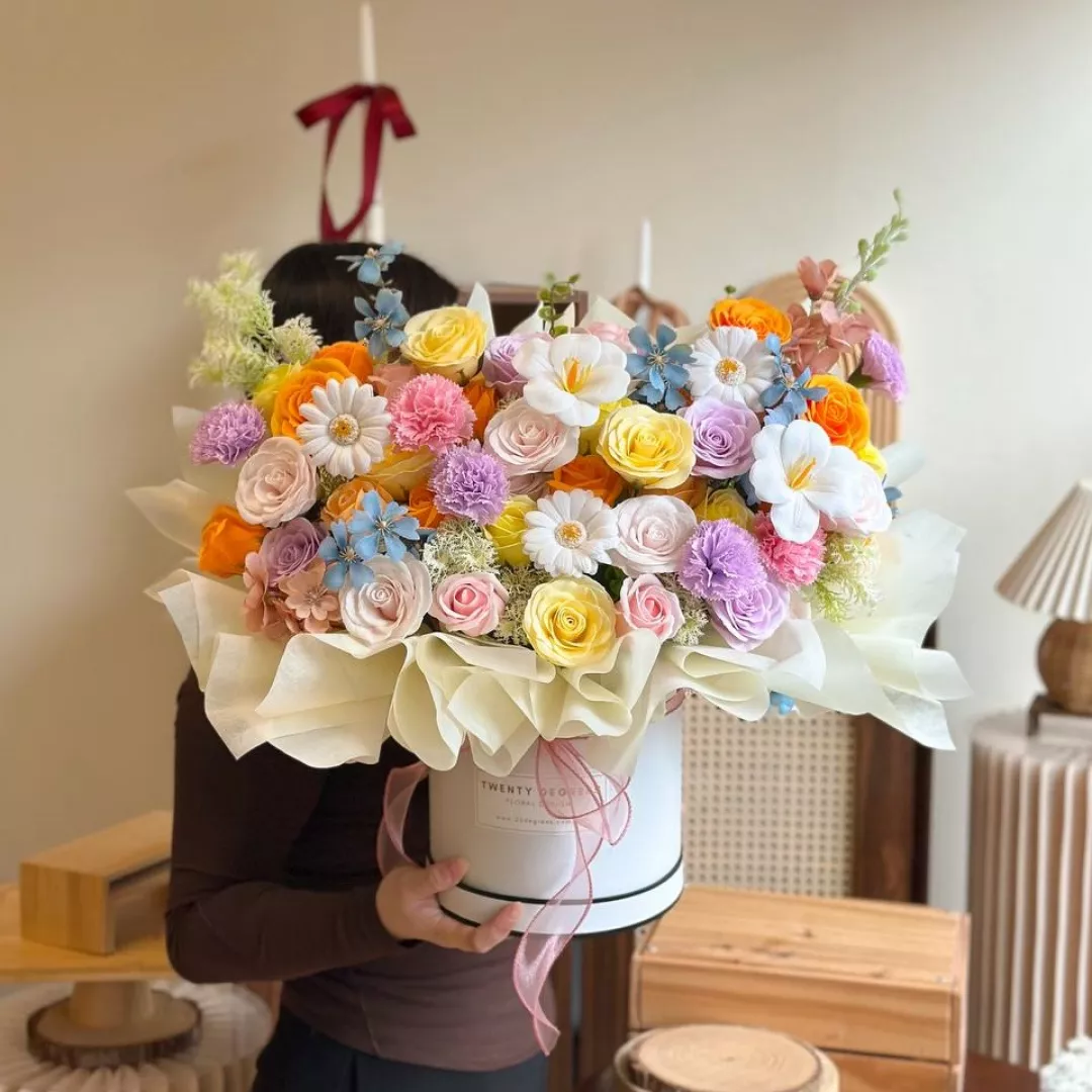 Casabella Soap Flowers Box